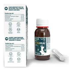 Hyaloral Gel 50 ml papildai sąnariams, 1 vnt. — 3 nuotrauka