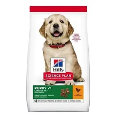 Hill's Science Plan Large Breed Puppy Chicken sausa pašaras šunims iki 1 metų