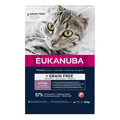 Eukanuba Kitten Grain Free su lašiša, sausas maistas kačiukams, 1,5 - 2,9 kg — 2 nuotrauka