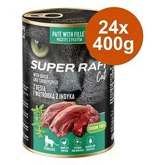 Sparpaket Super Rafi Sterilised Cat 24 x 400 g