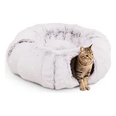 Canadian Cat Company tunelis katėms Donut su gulimąja pagalvėle, apie Ø 80 x H 26 cm — 4 nuotrauka