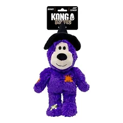 KONG žaislas šunims WildKnots Halloween raganos meška, violetinė