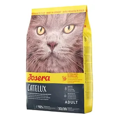 Josera Catelux sausas ėdalas suaugusioms katėms su gardžia antiena, 400 g