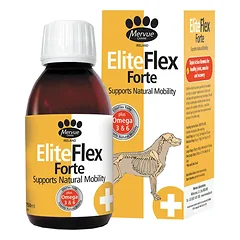 Mervue EliteFlex Forte papildai sąnariams šunims, 150 ml