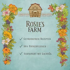 Rosie's Farm Adult su lašiša ir batatais, sausas maistas katėms — 3 nuotrauka