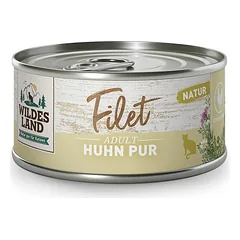 WILDES LAND Filet konservai katėms su vištienos filė 80 g nuotrauka