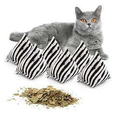Canadian Cat Company minkštos pagalvėlės su katžole, 6 vnt. rinkinys, piramidė XL, Nordic 3 spalvų — 3 nuotrauka