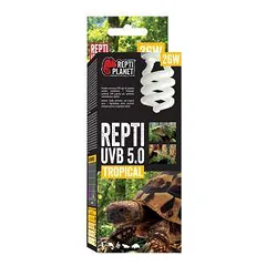 Terariumo lempos lemputė: „Repti Planet Bulb UVB 5.0 26W“