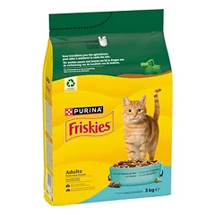 PURINA Friskies Adult Katze mit Meeresfisch & Gemüse