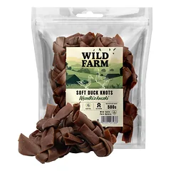 WILD FARM Duck Knots 500g skanėstai šunims