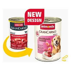 Animonda GranCarno Dog mėsos kokteilis 800 g — 2 nuotrauka