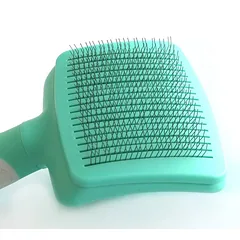 Record HAIRMONY savaime išsivalanti šukos vilnai šukuoti, vidutiniams ir dideliems šunims, 10×20,5 cm — 2 nuotrauka