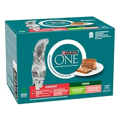 PURINA ONE SterilCat Terrine drėgnas maistas katėms — 2 nuotrauka