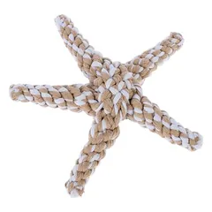 TIAKI virvinis žaislas šunims Jūrų žvaigždė, L 15 x B 15 x H 3,5 cm — 2 nuotrauka