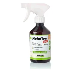 ANIBIO Melaflon Spray šunų ir kačių priežiūros priemonė - purškiklis, erkėms ir blusoms atbaidyti, 100 ml