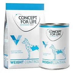 Kombi-Paket: Concept for Life Veterinary Diet Weight Control Hundefutter