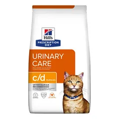 Hill's Prescription Diet Feline c/d Multicare sausas pašaras su vištiena katėms, 400 g