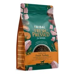 Tribal Fresh Pressed šalto spaudimo pašaras suaugusiems šunims su kalakutiena, 2,5 kg