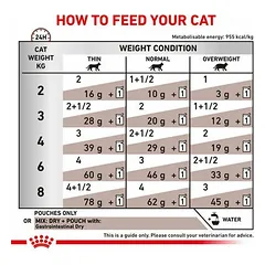 Royal Canin Vet VD Gastrointestinal veterinarinis drėgnas maistas katėms 12x85 g — 2 nuotrauka