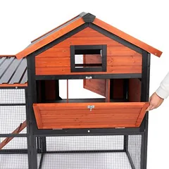 TIAKI Premium vištidė, L 166 x B 88 x H 131,4 cm (2 pakuotės*) — 3 nuotrauka