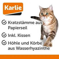 Karlie draskyklė katėms Scuro I, Vidutiniams 3–5 kg — 2 nuotrauka