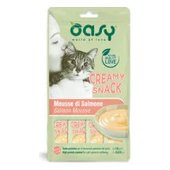 Oasy Creamy Snack skanėstai su lašiša katėms - Pet24
