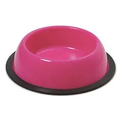 Georplast plastmasinis dubenėlis, apvalus, neslystantis, 0,40 l, 19 x 5 cm