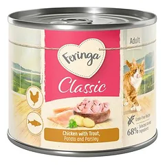 Feringa Classic Meat meniu bandomasis rinkinys, 6 rūšys 200/800 g, drėgnas maistas katėms, > 500 g — 3 nuotrauka