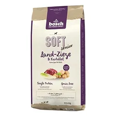 Bosch HPC Soft Senior su ožkiena ir bulvėmis, sausas maistas šunims, < 1,4 kg — 2 nuotrauka