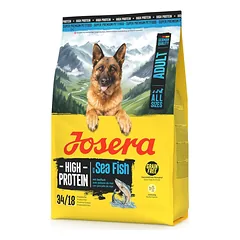 JOSERA High Protein Adult Sea Fish 3kg aukštos baltymų sausas maistas šunims
