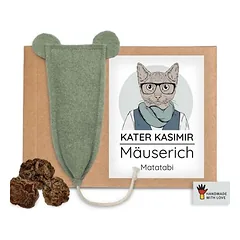 Kater Kasimir žaislas katėms Pelinas, 2 vnt. rinkinys — 3 nuotrauka