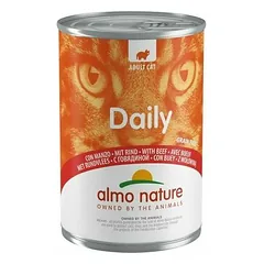 Almo Nature Daily su jautiena, drėgnas maistas katėms 400 g — 3 nuotrauka