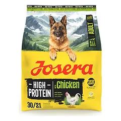 Josera High Protein Chicken sausas pašaras šunims su paukštiena, 900 g