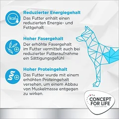 Concept for Life Veterinary Diet Weight Control sausas maistas šunims, < 1,4 kg — 5 nuotrauka