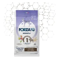 FORZA10 Monodiet Mini/Toy Adult sausas maistas šunims su ėriena