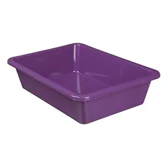 Atvira kraiko dėžė kačiukams ir mažoms katėms 37x27x9 cm, žema ir praktiška — 3 nuotrauka