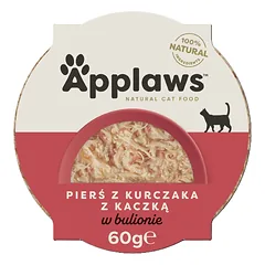 APPLAWS konservai katėms su vištiena ir antiena 60 g