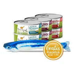 I love my cat Starter-Paket mit Katzenfutter Nass mit Huhn