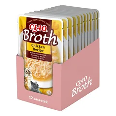 INABA CIAO sultinys Vištienos sultinys katėms 12x40 g