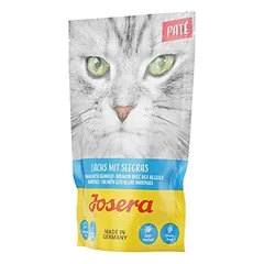JOSERA PATE paštetas išrankioms katėms su lašiša ir jūros dumbliais, 85 g