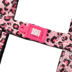 Max&Molly Katės Pakinktai ir Pavadėlis Leopardas - pakinktų ir pavadėlio komplektas katėms, leopardo rašto modelis, Różowe — 2 nuotrauka