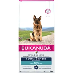 Eukanuba Adult German Shepherd, sausas maistas šunims 12 kg parduotuvėje ramiosblusos.lt