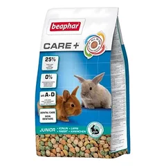 BEAPHAR Care+ Rabbit Junior maistas jauniems triušiams 1,5 kg