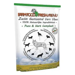 Farm Food Fresh Menu jaučių skrandžių ir širdžių konservai šunims