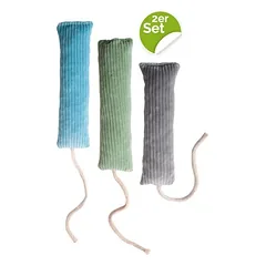 Aumüller velvetinė žaislinė pagalvėlė katėms Sticks, pastelinė, 2 vnt. — 2 nuotrauka