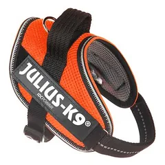 JULIUS-K9 IDC® POWAIR petnešos šunims, oranžinės, Dydis L/1: Krūtinės apimtis 63 - 85 cm — 2 nuotrauka