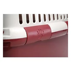 Europet Bernina transportavimo narvelis TFD 49x32cm/32cm, bordo spalvos — 5 nuotrauka
