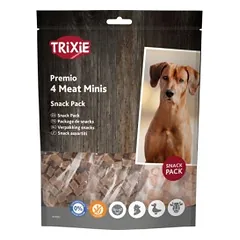 Trixie PREMIO 4 Meat Minis, vištiena/antiena/jautiena/ėriena, 4x100 g