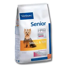 Virbac Veterinary HPM Senior Dog Small & Toy Dog sausas pašaras pagyvenusiems mažų veislių šunims, 3 kg — 3 nuotrauka