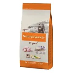 Nature’s Variety Original sausas maistas suaugusiems šunims su kalakutiena 12 kg